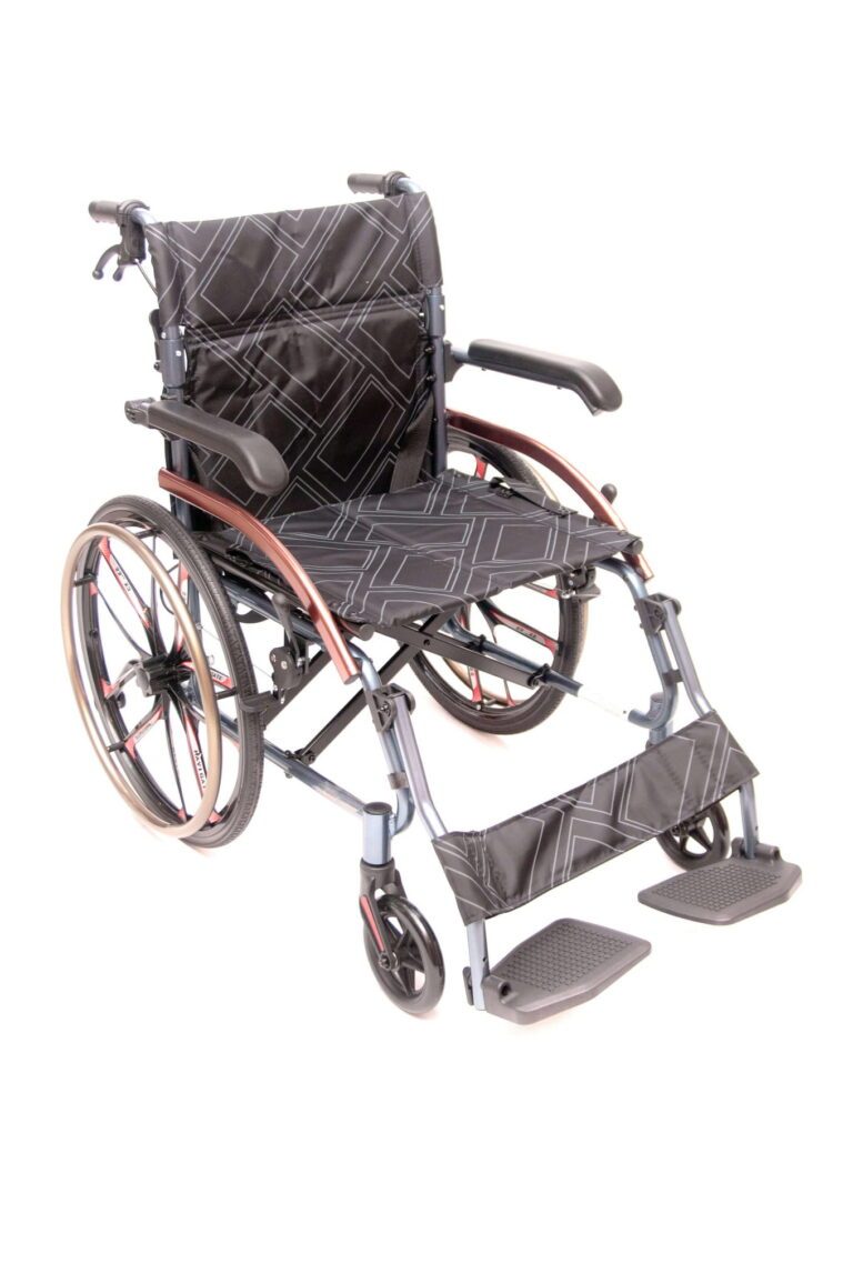 Wózek inwalidzki aluminiowy Wheelie Light