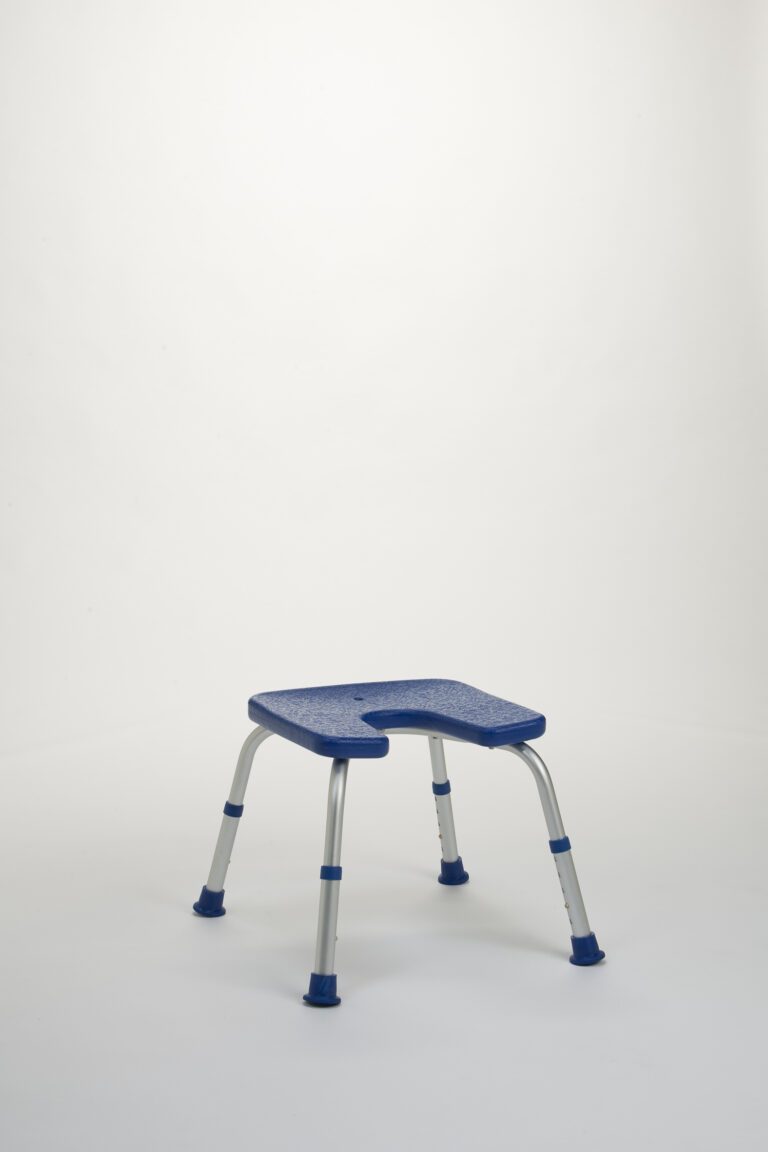 Taboret prysznicowy z wycięciem SIDNEY